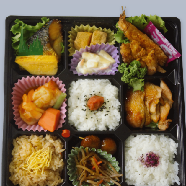 カキツバタ弁当